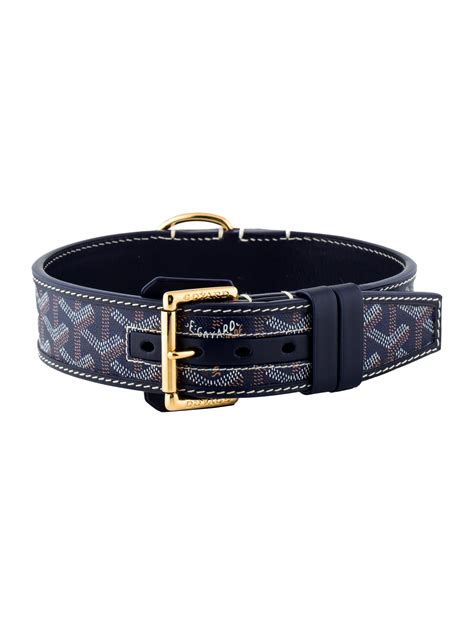 goyard dog collar large|goyard pet collars for sale.